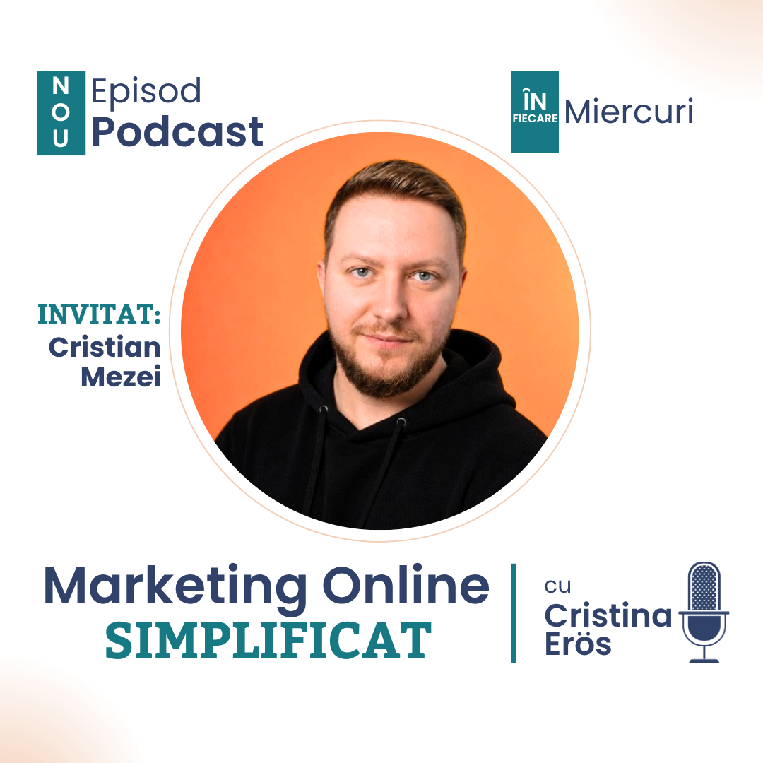 Coperta episodului 46 Marketing Online Simplificat cu Cristian Mezei